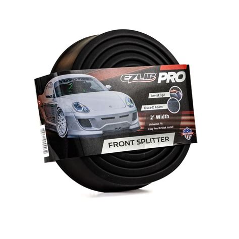 Buy EZ Lip Front Splitter PRO – Universal Fit 2-inch Lip Spoiler, Car ...