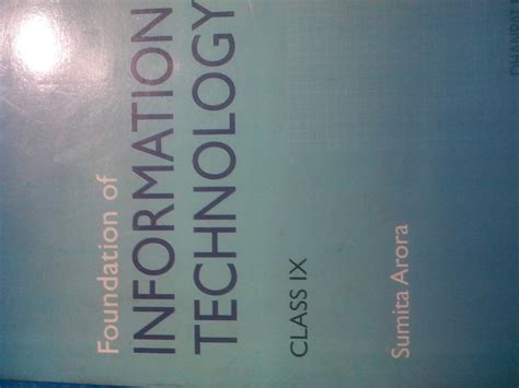 Buy information technology class 9th by sumita arora Book Online at Low ...