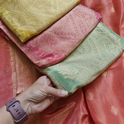 Kanjivaram weaving Unstitched Dress material – Neel Creations By Saanvi