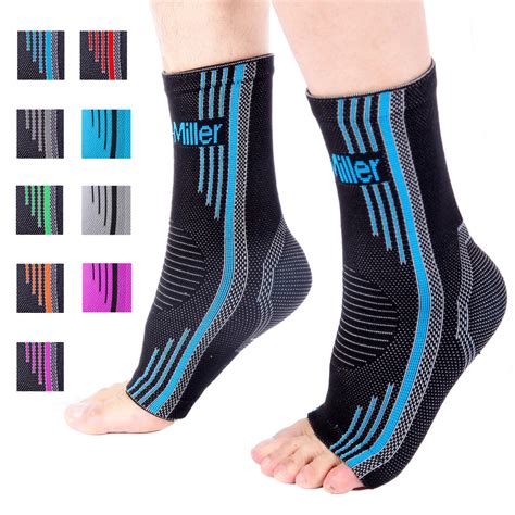 Plantar Fasciitis Ankle Compression Sleeve - Doc Miller Compression