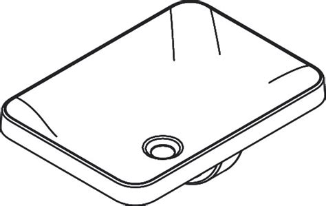 hansgrohe Washbasins: Xuniva Q, Above counter basin 550/400 without tap ...