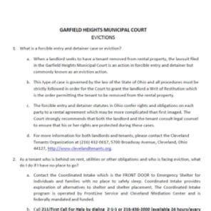 Forms | Garfield Heights Municipal Court