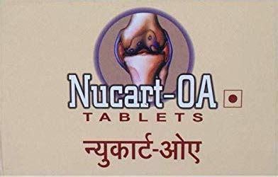Buy Gufic Nucart OA | Non- Vegetarian (20 Tablets) Cartilage building ...