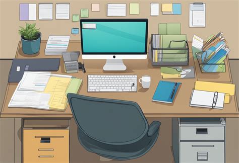 Image result for Desk File Organization