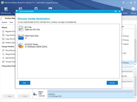 Image result for MiniTool Partition Wizard Boot USB