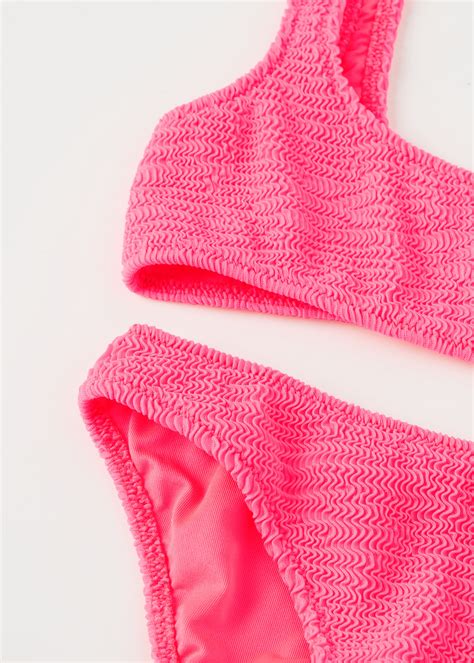 Girls' Two Piece Swimsuit Crinkle Waves - Calzedonia