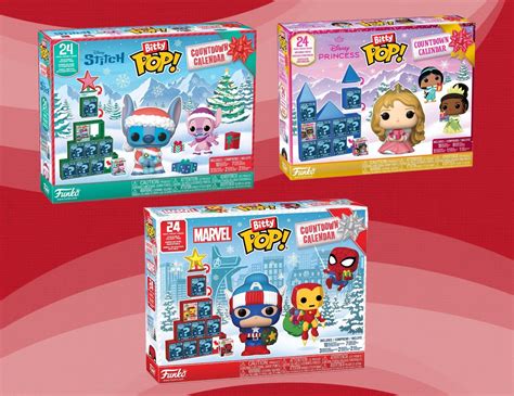 Funko's Fan-Favorite Pop! Bitty Advent Calendars Open for Pre-Orders