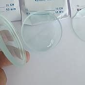 EISCO High Quality Glass Lenses, Set of Four, Double Convex & Concave ...