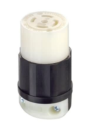 Leviton 2813 30 Amp, 120/208 Volt 3PY, NEMA L21-30R, 4P, 5W, Locking ...