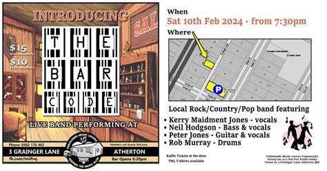 The Bar Code, Tablelands Music Lovers FNQ, Atherton, 10 February 2024 ...