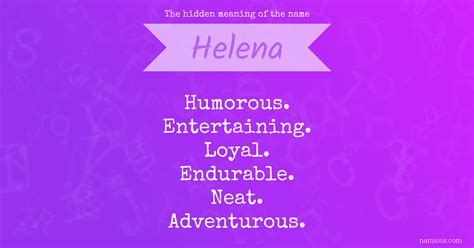 The hidden meaning of the name Helena | Namious