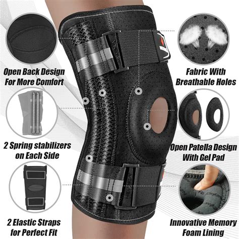Buy NEENCA Professional Knee Brace for Knee Pain, Medical Knee Support ...