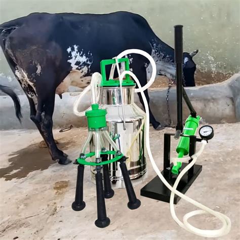 Swadesi Krafts Manual Rubber Milking Machine For Cow Dairy (14.5 Ltr ...