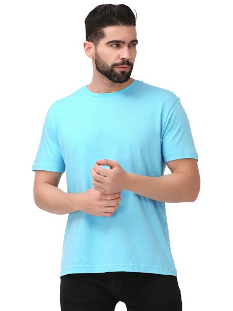 Celeste Blue | Plain t shirt – Shop Ghumakkad