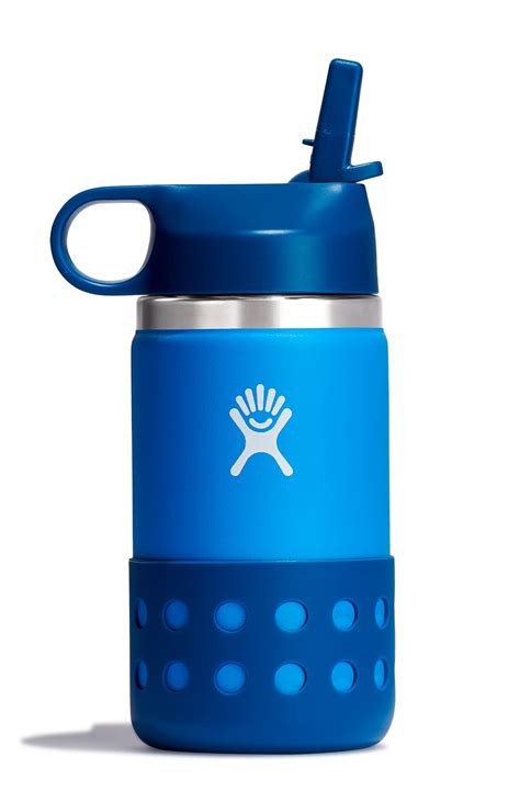 Hydro Flask Kids Wide Mouth Straw Cap And Boot Lake 12 Oz for sale ...