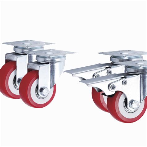 Castor Wheels Castors Four Wheels 2 Inch Furniture Caster Cart ...