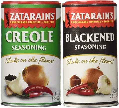 Amazon.com : Zatarain's Cajun Creole Seasoning Bundle - 1 each of ...