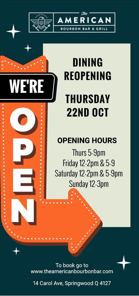 The American Bourbon Bar - Open for You