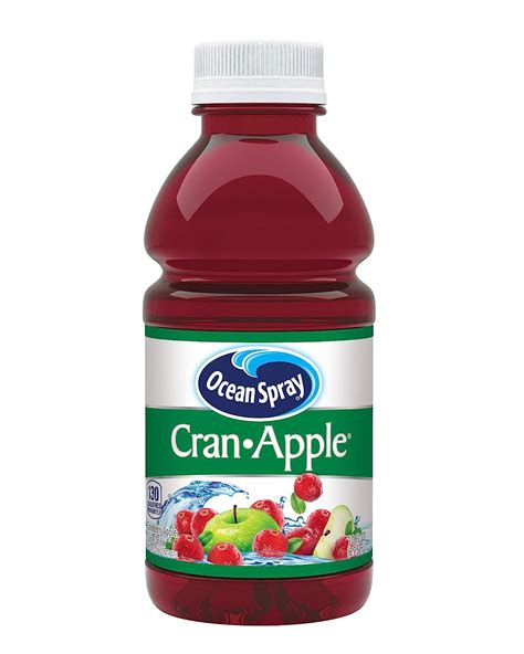 Buy Ocean Spray Cran-Apple Juice Drink, 10 Ounce Bottle (Pack of 6 ...