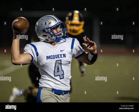 Football action with McQueen High School at Enterprise in Redding ...