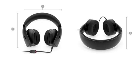 Alienware Stereo Gaming Headset 310H Aw310h 的图像结果