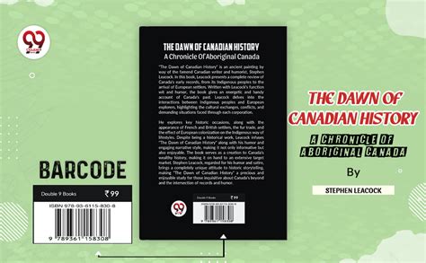 Buy The Dawn Of Canadian History A Chronicle Of Aboriginal Canada Book ...