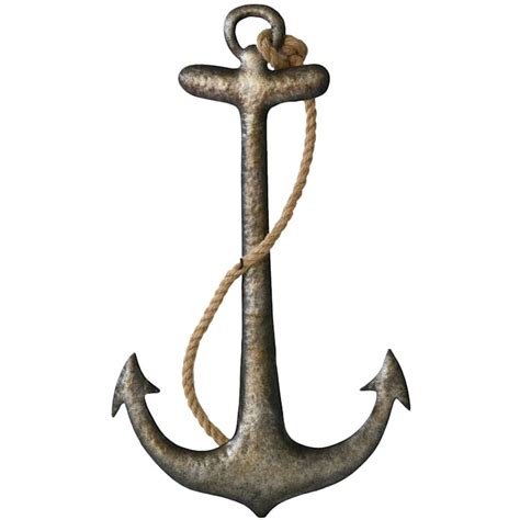 Metal Anchor Wall Art, 14x24