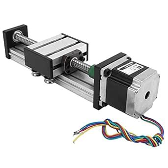 Ball Screw Sliding Table, Low Friction Rail Slide for CNC Milling ...