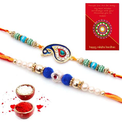 Buy Raksha Bandhan Rakhis Raksha Bandhan Gifts for Brother Rakhi Set ...