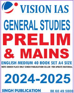 Vision Ias General Studies Material 2024-25: Buy Vision Ias General ...