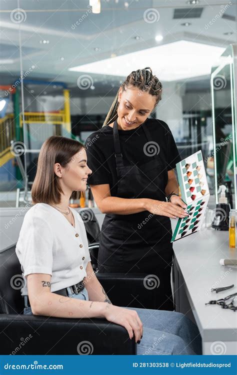 Hair Professional, Happy Beauty Worker with Stock Photo - Image of hair, professional: 281303538