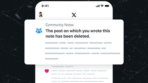 X to notify you when post on which you wrote a Community Note gets deleted