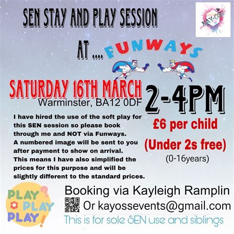 SEN Stay & Play Funways , Funways Soft Play Centre Warminster, 16 March ...