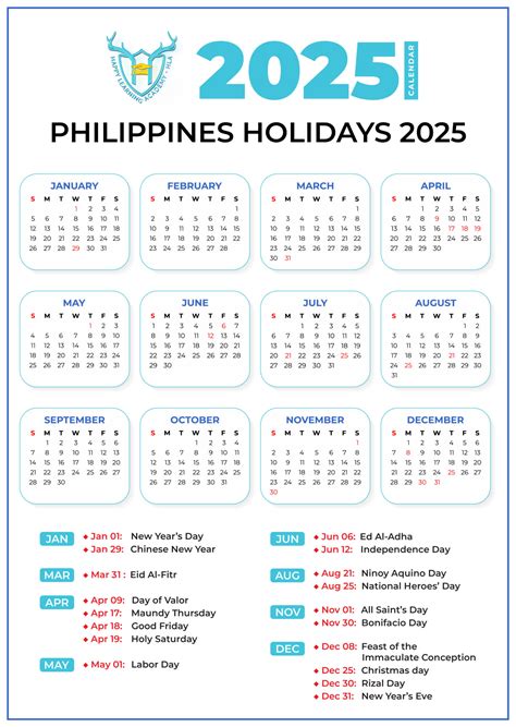 Philippines Holiday 2025 – Happy Learning Academy