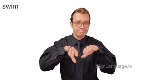 swim in ASL - Example # 4 - American Sign Language