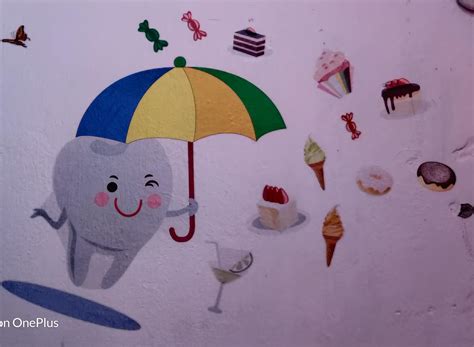 Wallstick Happy Dentel wallstickers (Vinyl 90 cm x 80 cm) : Amazon.in ...