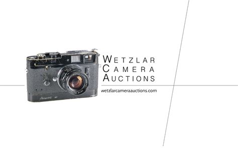 Wetzlar Camera Auctions - Leica M4 Black Paint - October 07th 2023 | JO GEIER
