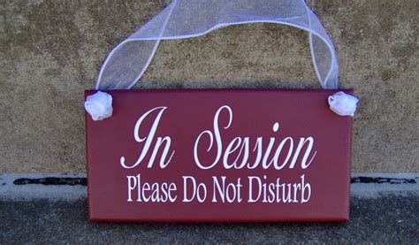 In Session Please Do Not Disturb Sign 的图像结果