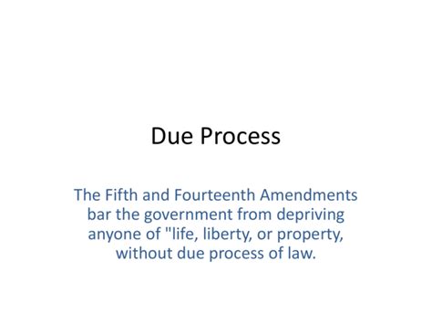 Due Process Clause Amendment 的图像结果