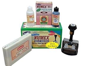 NUMEX (2mm Dot-Matrix) Batch Printing Machine (Batch NO., Packing Date ...