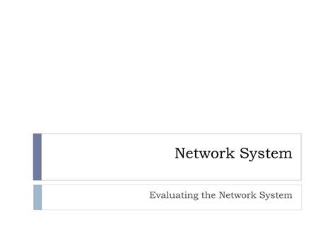 Image result for Network System Tutorial