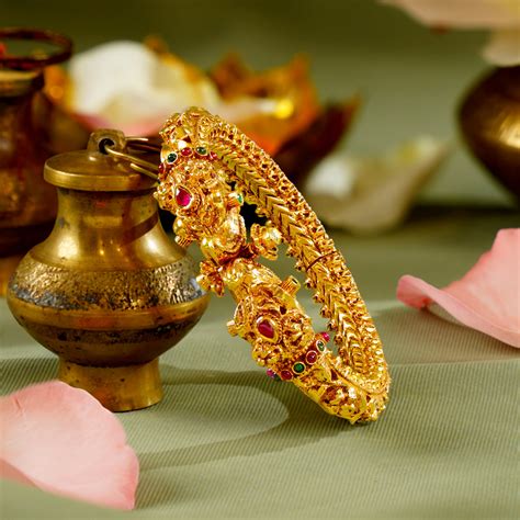 Buy 22K Gold Kada Bangle – Krishna Jewellers