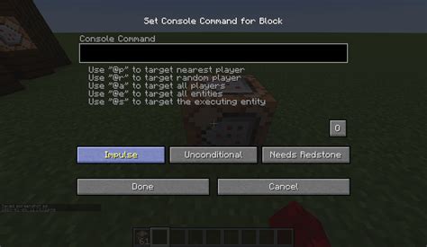 Image result for How to Use Command Block in Java Edition