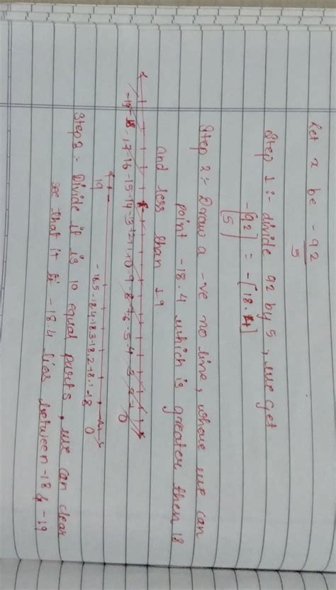 Between which two consecutive integers does the given rational number ...