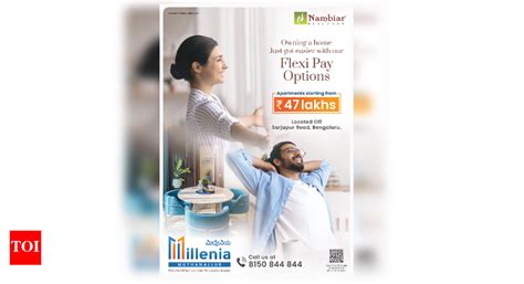 Millenia Muthanallur: Millenia Muthanallur by Nambiar Builders - Times ...