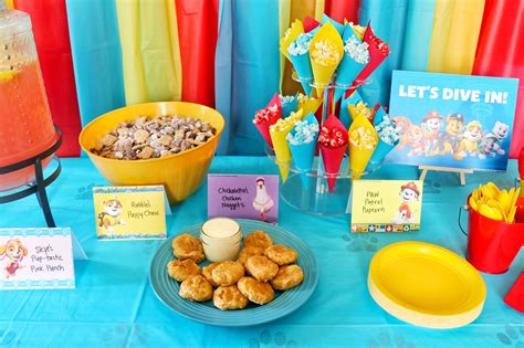 PAW Patrol Party Ideas (Food, Decorations, Games, and Free Printables ...