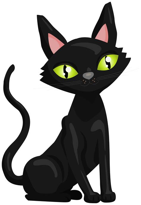 Animated Black Cat