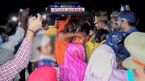 Hathras gangrape: Hurried cremation outrages nation, UP Police defends ...