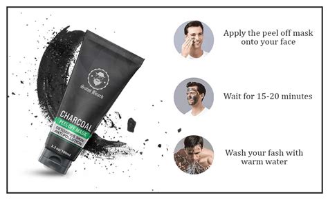 Buy Saint Beard-Activated Charcoal Peel Off Mask Online at Low Prices ...