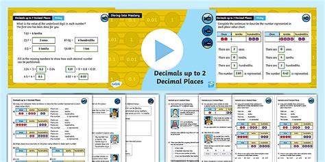 👉 Y5 DiM: Step 1 Decimals up to 2 Decimal Places Teaching Pack